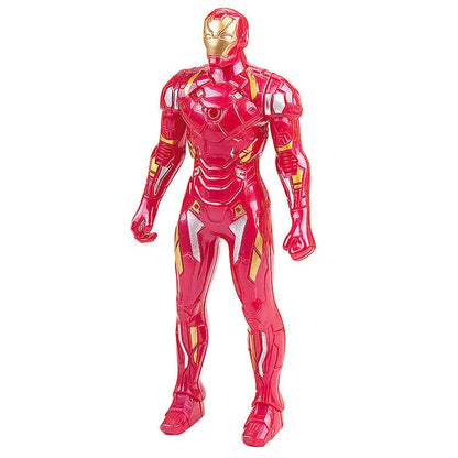 Avengers Superhero Action Figure – Spider‑Man / Iron Man / Hulk / Captain America | Movable Joints • Luminous Hand • Collectible Toy