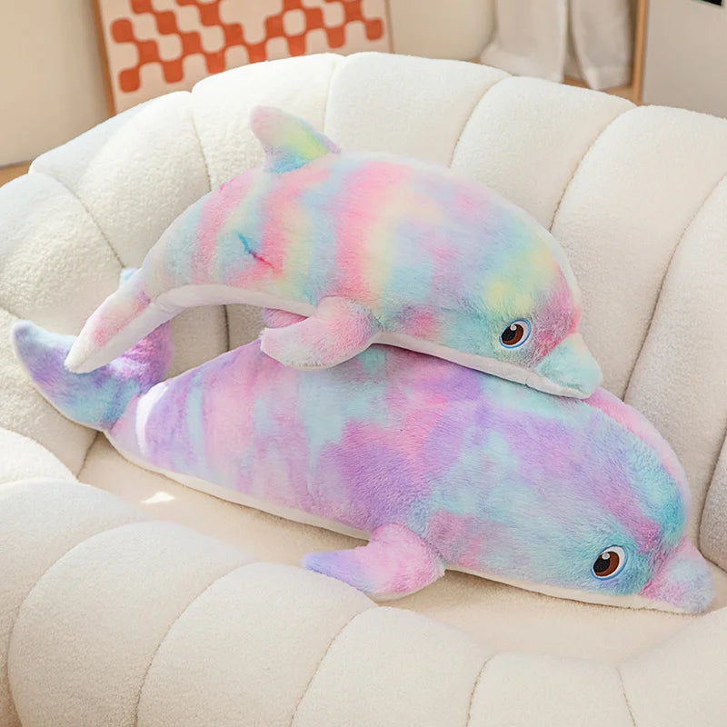 Large Plush Dolphin Stuffed Toy - 50cm