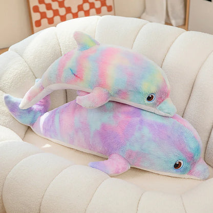 Large Plush Dolphin Stuffed Toy - 50cm