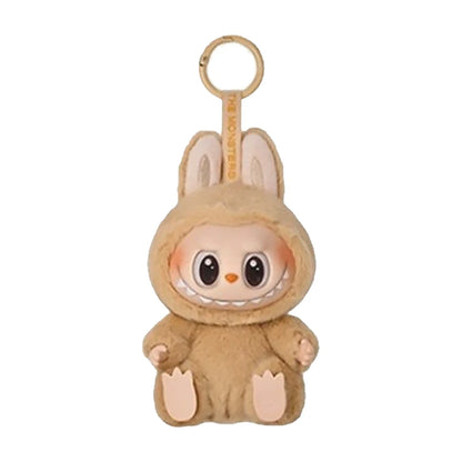 Plush Labubu Stuffed Toy & Labubu Exciting Macaron Pendant - 35cm