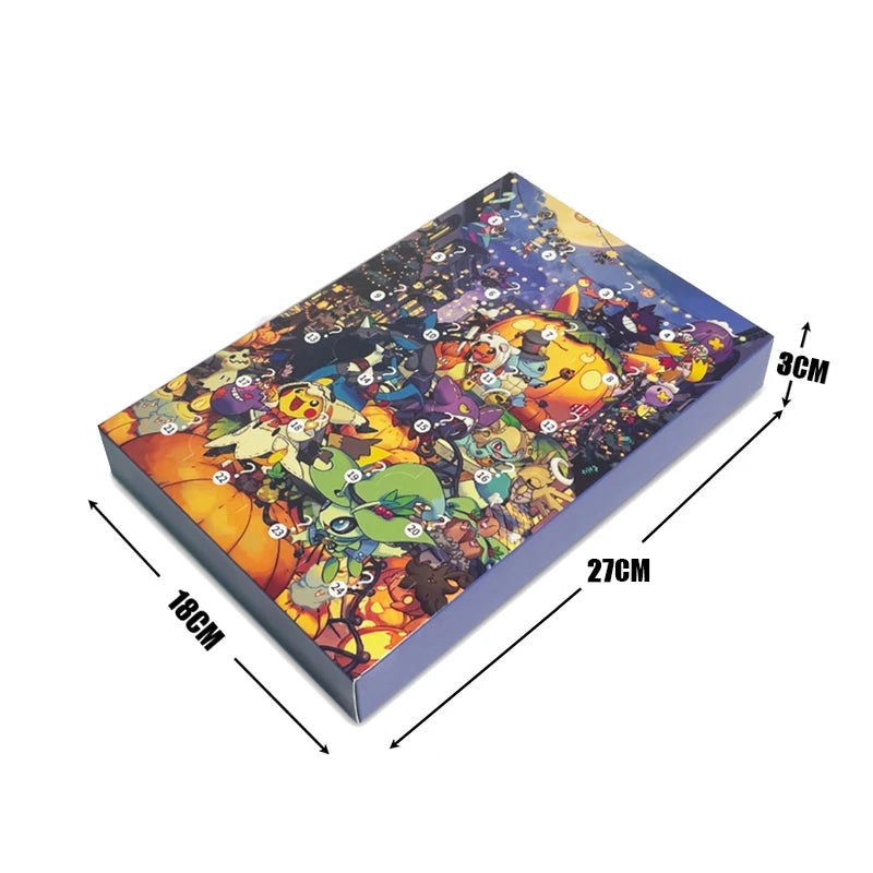 Pokémon Advent Calendar Box – 24-Piece Anime Figure Set | Pikachu, Charizard & More