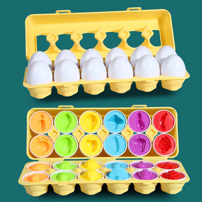 Naodongli Easter Matching Eggs Set
 Montessori Learning Toy