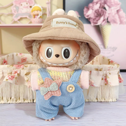 Plush Dress Up Labubu Doll Clothes