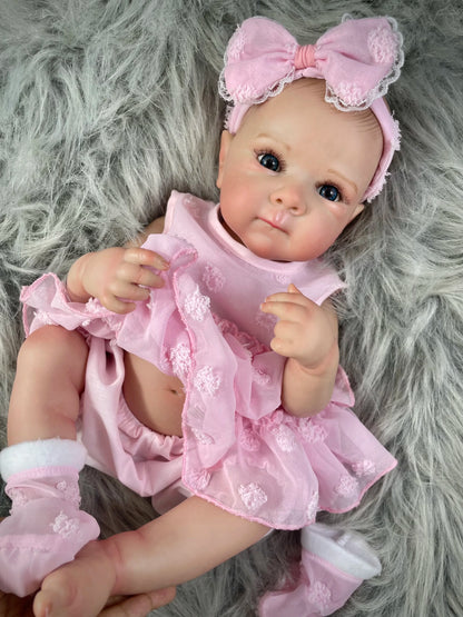 Baby Girl Reborn Doll - 48cm