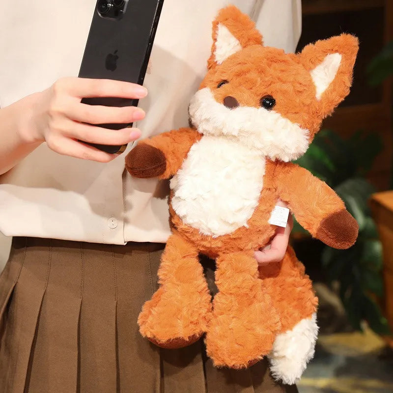 Plush Fluffy Fox Stuffed Toy - 35cm/50cm