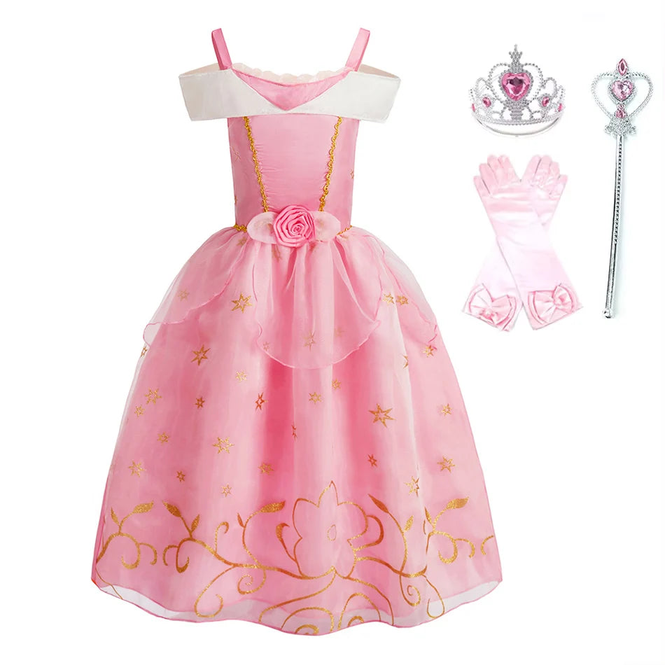 Girls Princess Costume Dress ( Dress 03 and Set