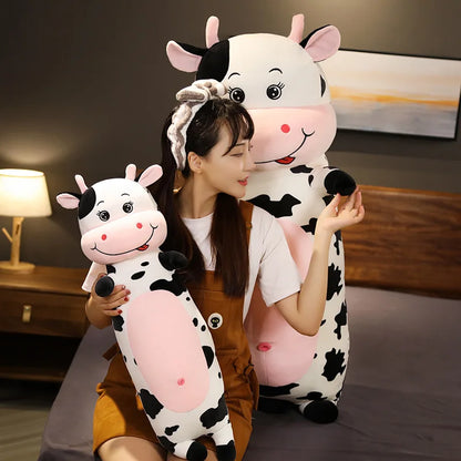 Large Plush Milk Cow Stuffed Toy 80-120cm