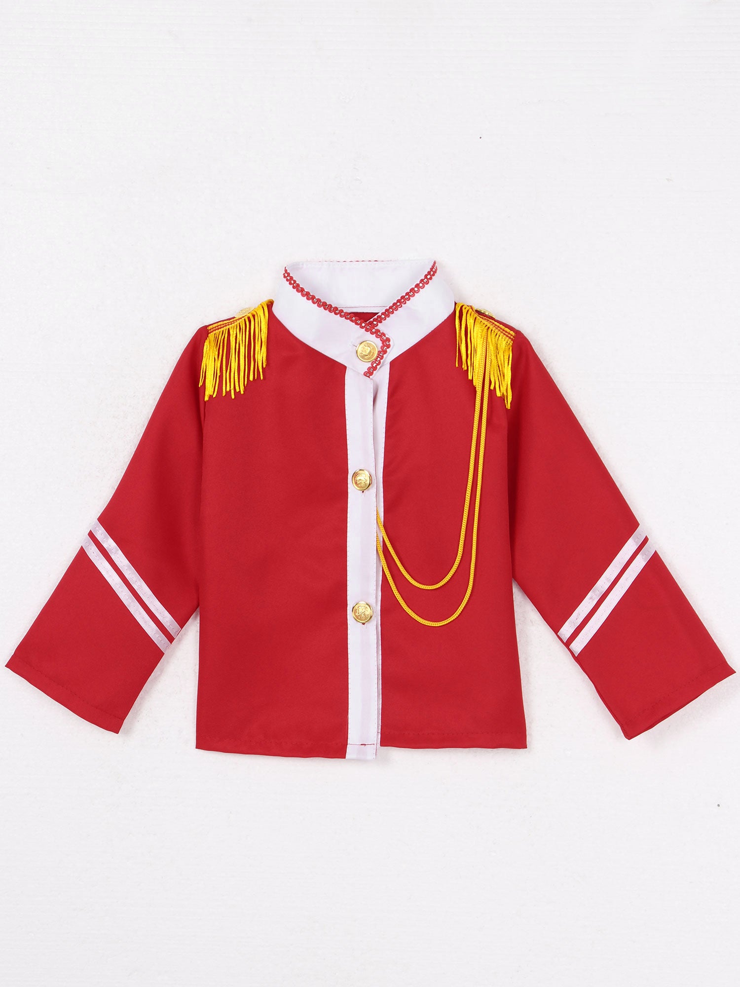 Boys/Girls Nutcracker Drum and Trumpet Team Costume (Age 4-12YRS)