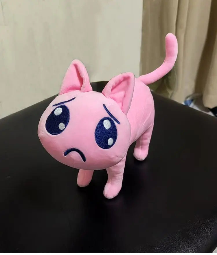 Super Cute P Cat! Needy Girl Overdose Emojis 17/28cm Bluey & Bingo Family Plush Toys Cartoon Dog Stuffed Animals Soft Plush Doll