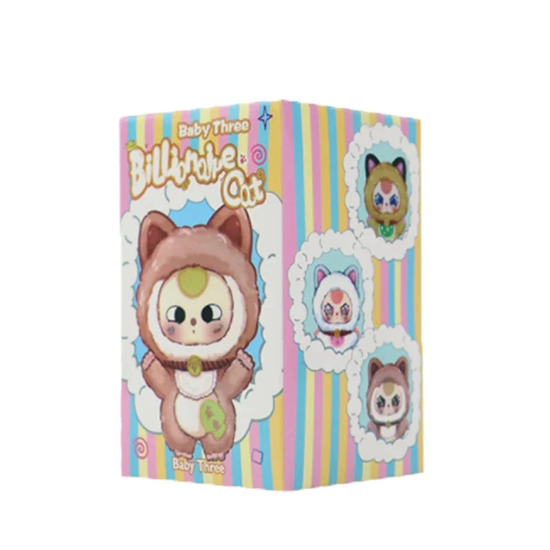 Baby Three Billionaire Lucky Cat Series – Blind Box | Cute Fortune Cat Collectible Figures