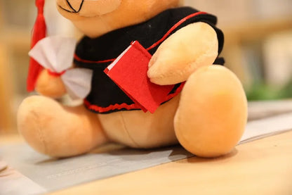 Plush Graduation Teddy Bear Stuffed Toy - 18/23cm
