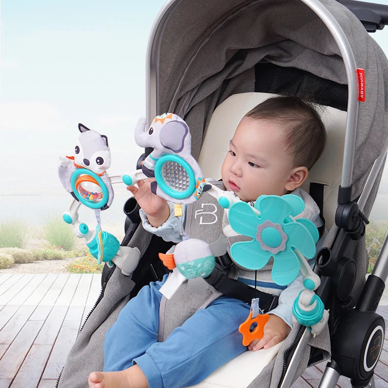 Baby Stroller Arch Mobile Musical Toy