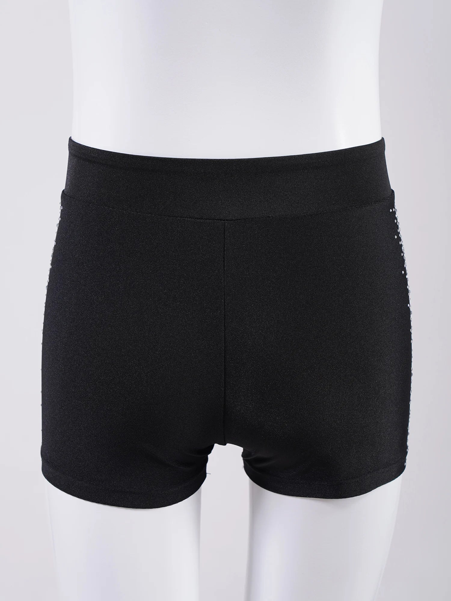 Girls Rhinestones Dance Shorts (Age 4-16 YRS)