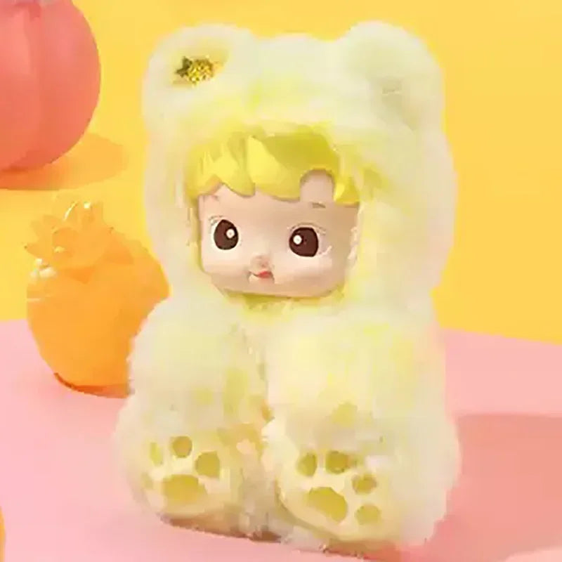 HACIPUPU Gummy Bear Series - Vinyl Plush Pendant Blind Box Multicolor Pineapple Flavor