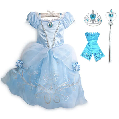 Girls Princess Costume Dress (