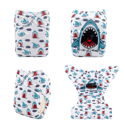 Washable Baby Nappy Eco-friendly With Microfiber Insert YDP121