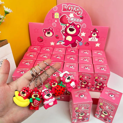 Disney Toy Story Lotso Blind Box Keyrings Pink