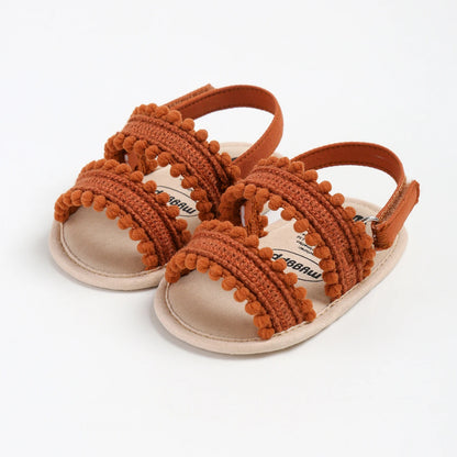 Baby Girl's Open Toes Sandals (Newborn-18M)