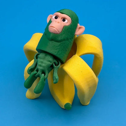 Italian Brainrot Collectible Figures – Tung Tung Tung Sahur & Tralalero Tralala | Meme Desk Toys Small Monkey