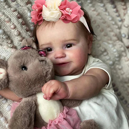 Reborn Doll Maddie Hand-Painted Visible Veins Lifelike Doll 43-50cm