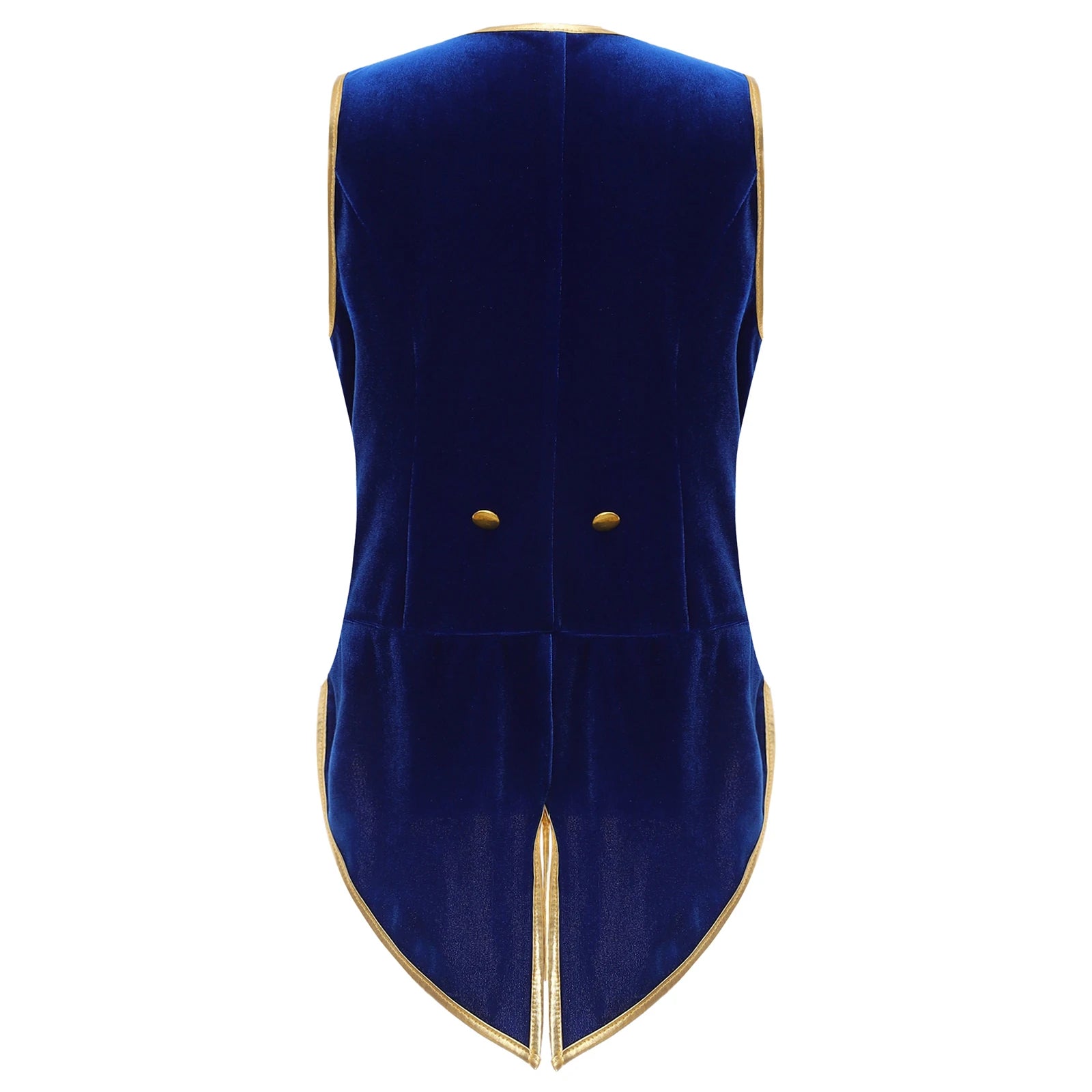 Boys Medieval Renaissance Tailcoat Vest Costume (Age 6-16YRS)