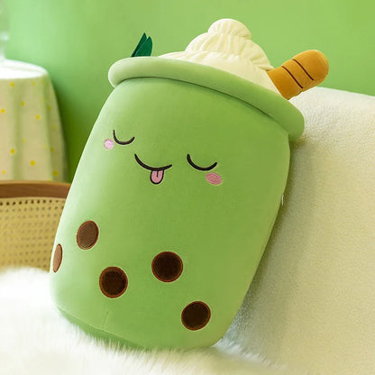 Plush Boba Bubble Tea Stuffed Toy - 25cm
