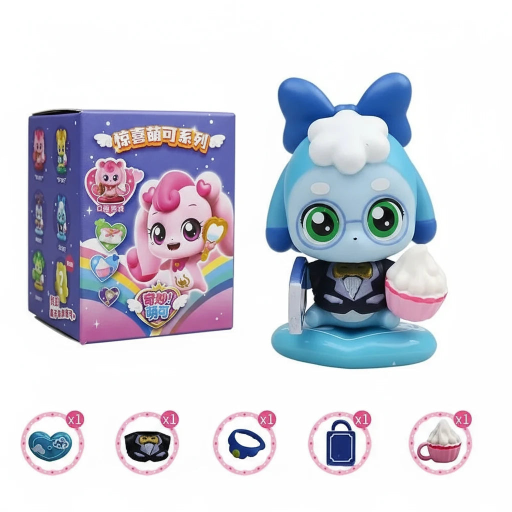 Catch! Teenieping Season 6 – 6-Piece Blind Box Princess Doll Set | Korean Anime-Inspired Collectibles