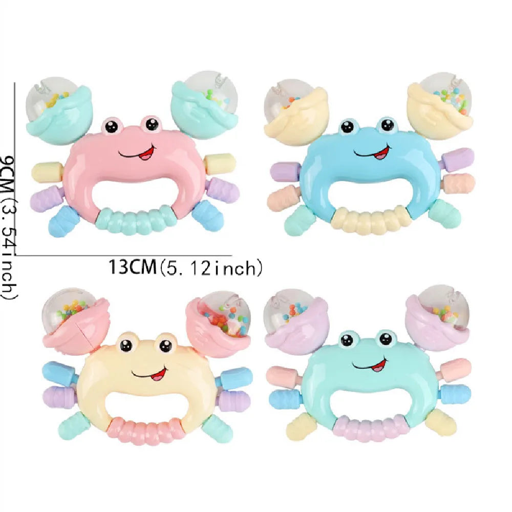 Early Development Crab Rattle Toys Multi