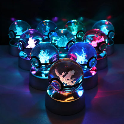 Pokemon Crystal Ball LED Night Light