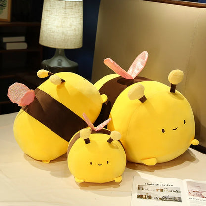 Plush Bee Pillow Stuffed Toy - 35/50CM