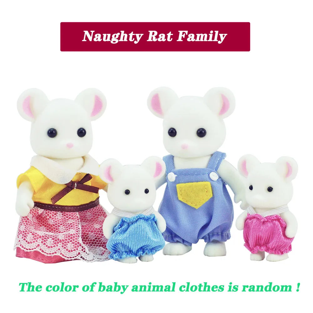 Sylvanian Families Ice Cream Shop Dolls