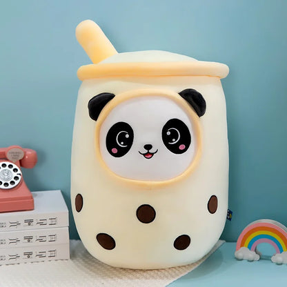 Plush Boba Bubble Tea Stuffed Toy - 25cm