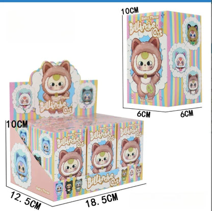 Baby Three Billionaire Lucky Cat Series – Blind Box | Cute Fortune Cat Collectible Figures