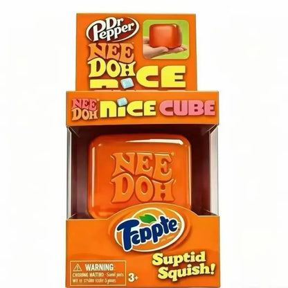 Needoh Jelly Fish & Cube Squishy Toy With box