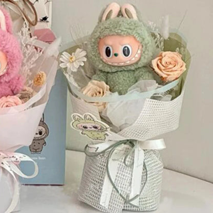 Plush Labubu Doll Flower Gift Bouquet