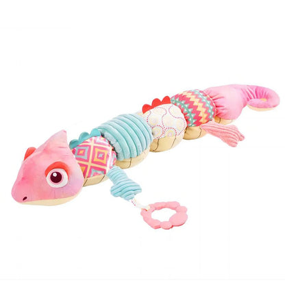 Baby Rattle Musical Caterpillar Worm Soft Plush Toy - 60CM Pink 1094