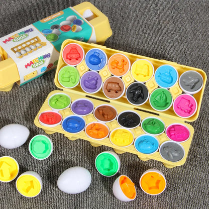 Naodongli Easter Matching Eggs Set
 Montessori Learning Toy