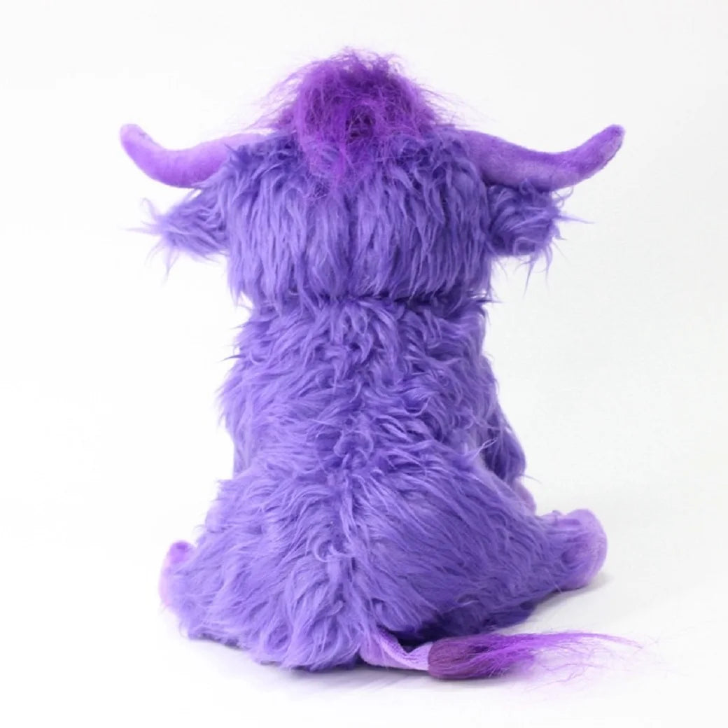 Plush Cute Highland Cow Stuffed Toy - 25cm