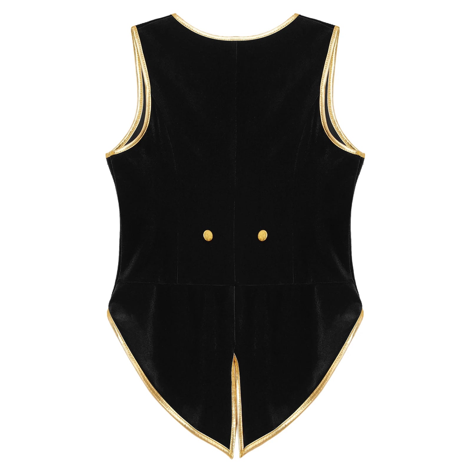 Boys Medieval Renaissance Tailcoat Vest Costume (Age 6-16YRS)