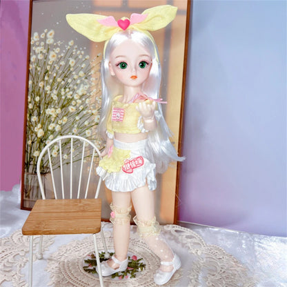 BJD Dolls Multiple Movable Joints 30cm KK-17