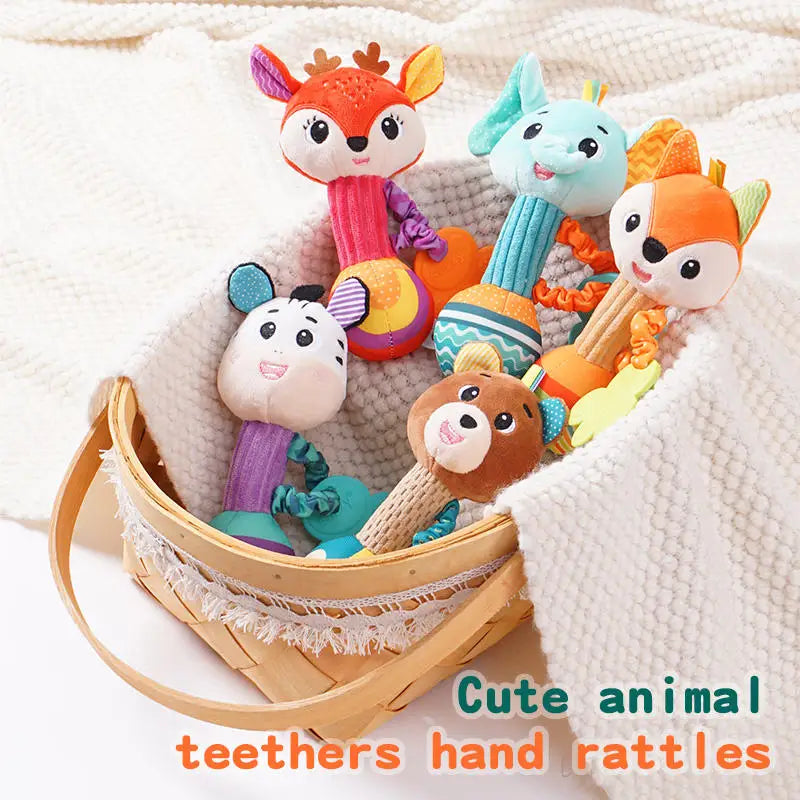 Baby Plush Rattle Toy