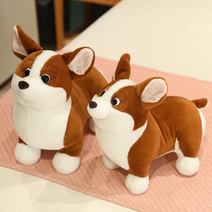 Plush Corgi Dog Stuffed Toy 23-45cm