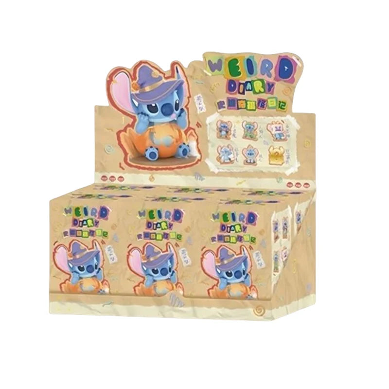 Blind Box TOPTOY Disney Stitch's Weird Diary Series 6 Pack