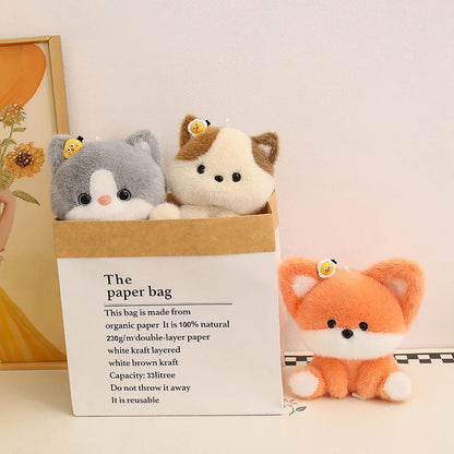 Plush Mini Little Kitten Elephant Stuffed Toy - 14cm