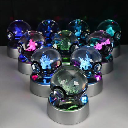 Pokemon Crystal Ball LED Night Light