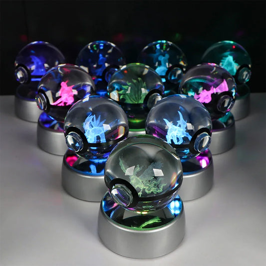 Pokemon Crystal Ball LED Night Light