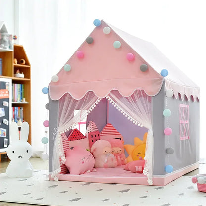 Large Children Toy Play Tent - 1.35M Pink