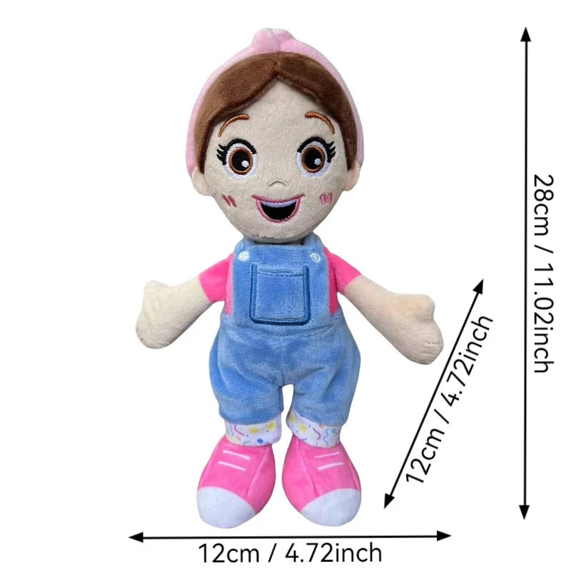 Ms Rachel & Herbie Plush Toys – 28cm Soft Stuffed Dolls | Educational ...