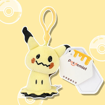 Cute Pokémon Plush Keychains Backpack Charms 8cm Mimikyu