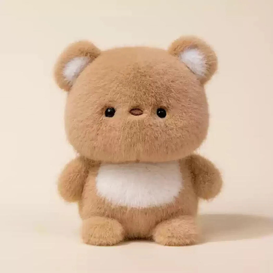 15CM Cute Animal Plush Toy Children Table Doll Ornaments Companion Doll Birthday Christmas Gifts Soft Sleeping Companion Kawaii Little Bear 15CM Multi